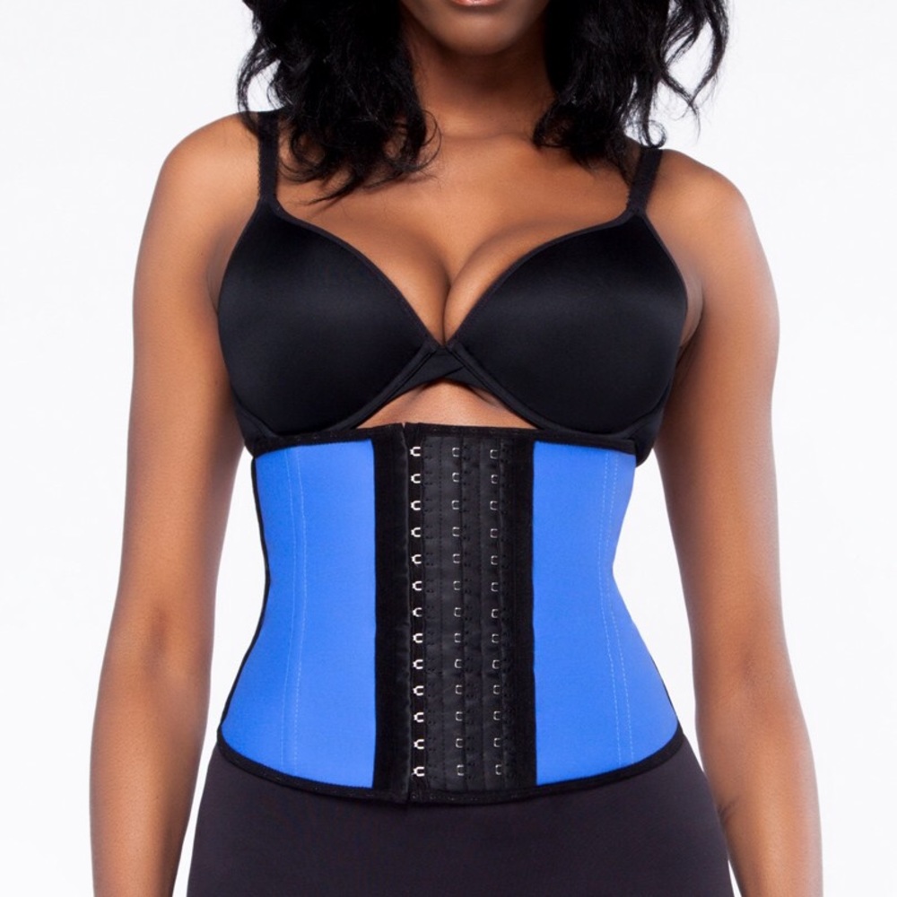 Waist Trainer 9 steel bonning 3 Hooks 100% Latex